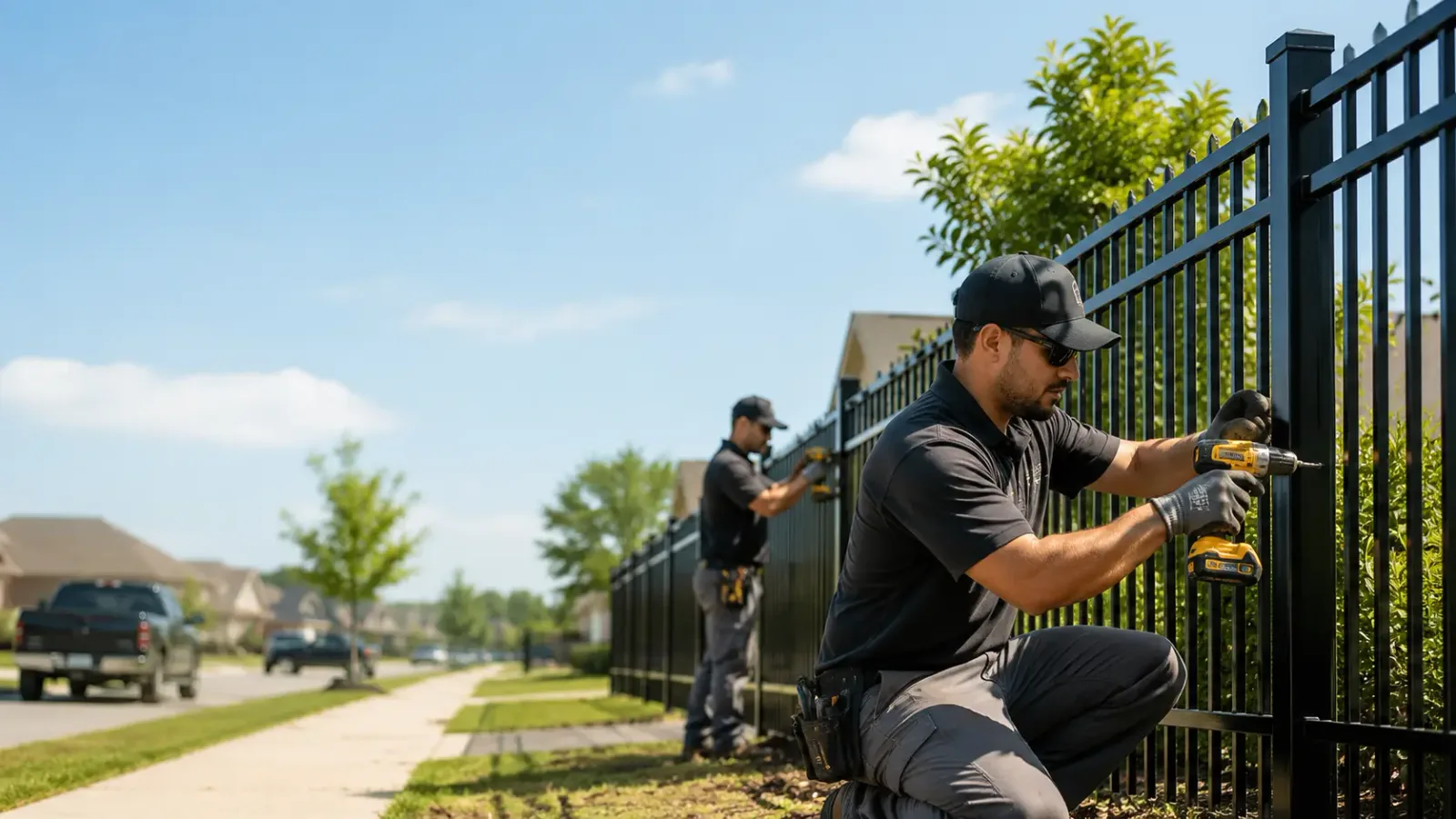 Metal Fence Installation in Guilderland, NY